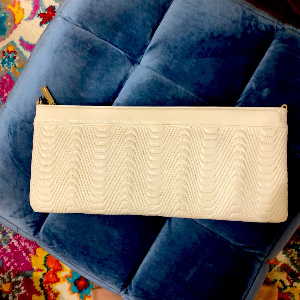Hobo white clutch